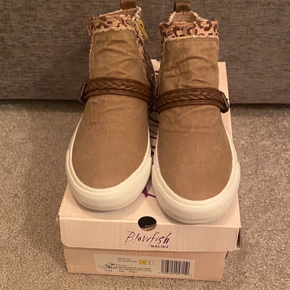 Blowfish Women's Brown High-Top Sneakers